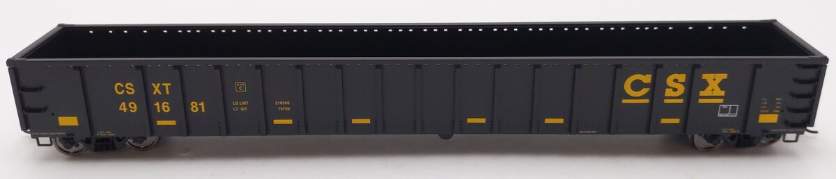 Walthers 910-6465 HO CSX 68' Railgon Gondola Ready To Run #491681 LN/Box