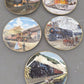 Artaffects Classic American Trains Plate Collection by J.B. Benson VG