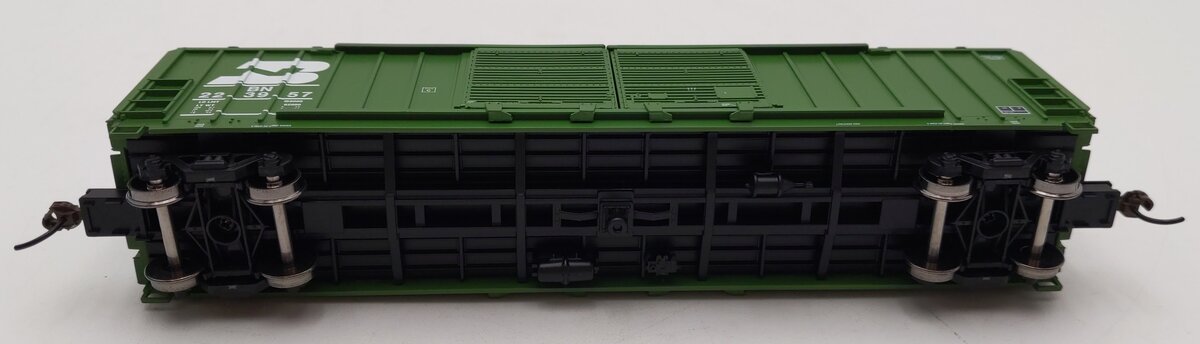 Athearn RND97994 HO Scale Burlington Northern 50' FMC Double Door Boxcar #223957 LN/Box