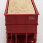 Athearn ATH-1275 HO Scale GMO 40' 3-Bay Ribbed-Side Open Hopper #82501 LN/Box