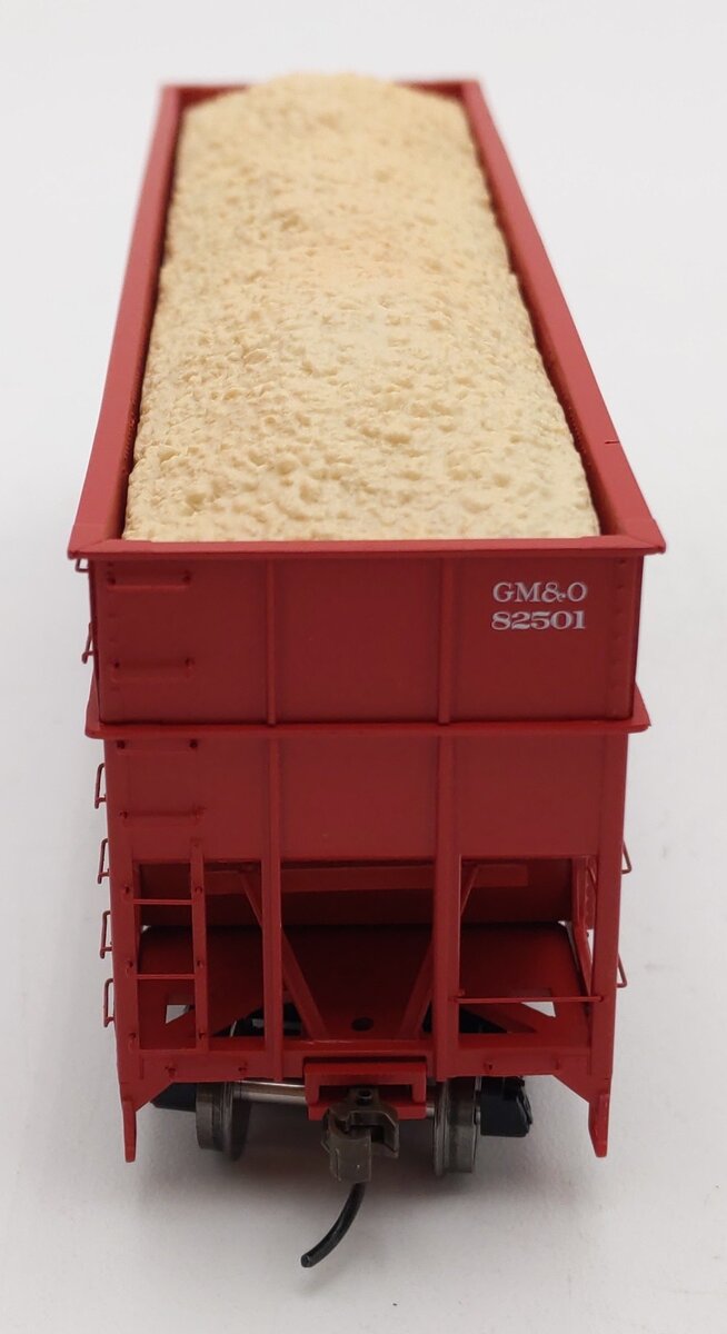 Athearn ATH-1275 HO Scale GMO 40' 3-Bay Ribbed-Side Open Hopper #82501 LN/Box