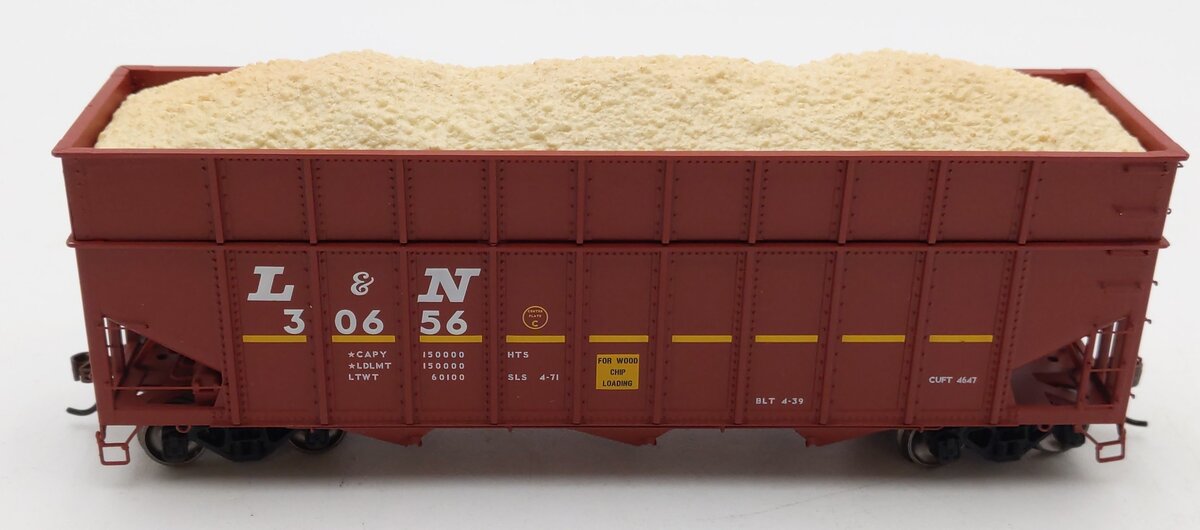 Athearn ATH76570 HO Scale Louisville & Nashville 40' Woodchip Hopper #30656 LN/Box