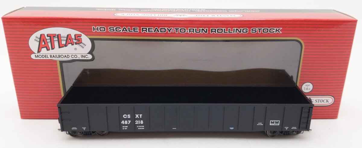 Atlas 20007423 HO Scale CSX Transportation Thrall 2743 Gondola #487218 LN/Box