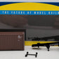 Athearn 92634 HO Scale Gold Kenworth With 20' Container & Chasis VG/Box