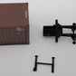 Athearn 92634 HO Scale Gold Kenworth With 20' Container & Chasis VG/Box