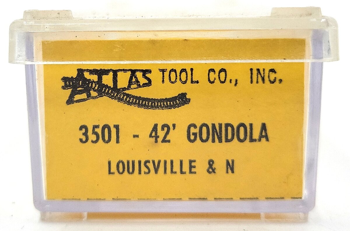 Atlas 3501 N Scale Louisville & Nashville 42' Gondola #28800 EX/Box