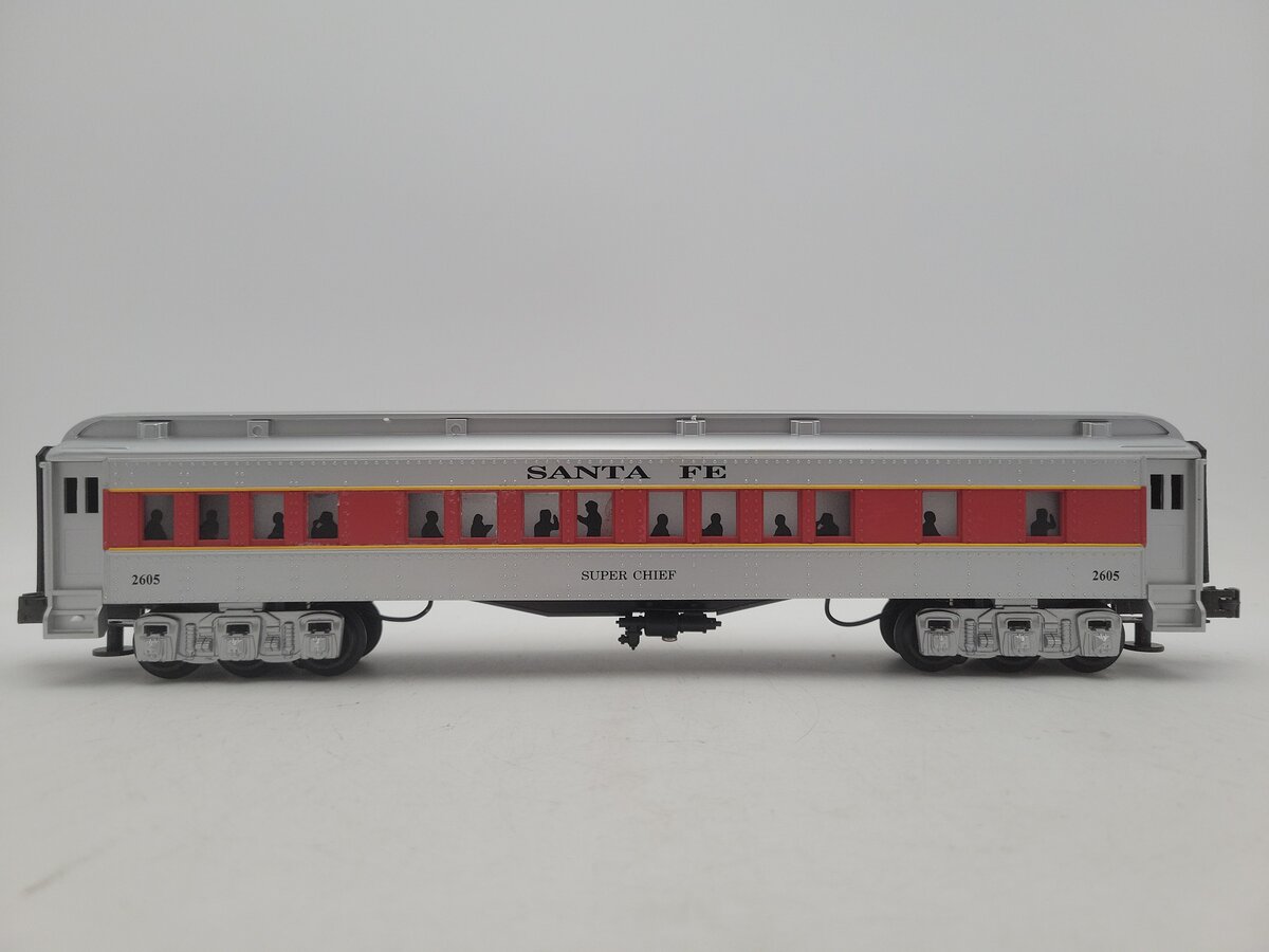 Williams O Gauge Santa Fe "Super Chief" Coach Car #2605 EX