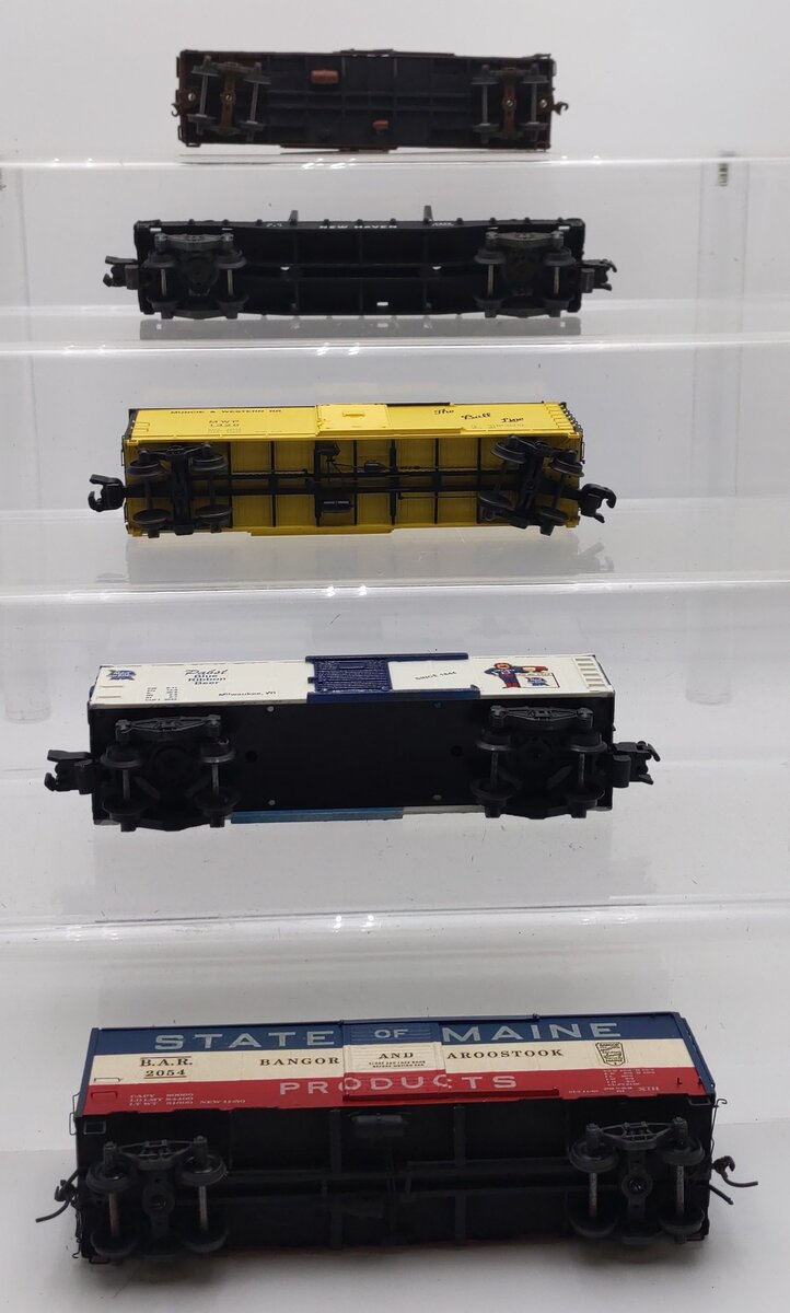 American Flyer/S Helper S Gauge Custom Freight Cars #1320,928,2054,92453 [5] VG
