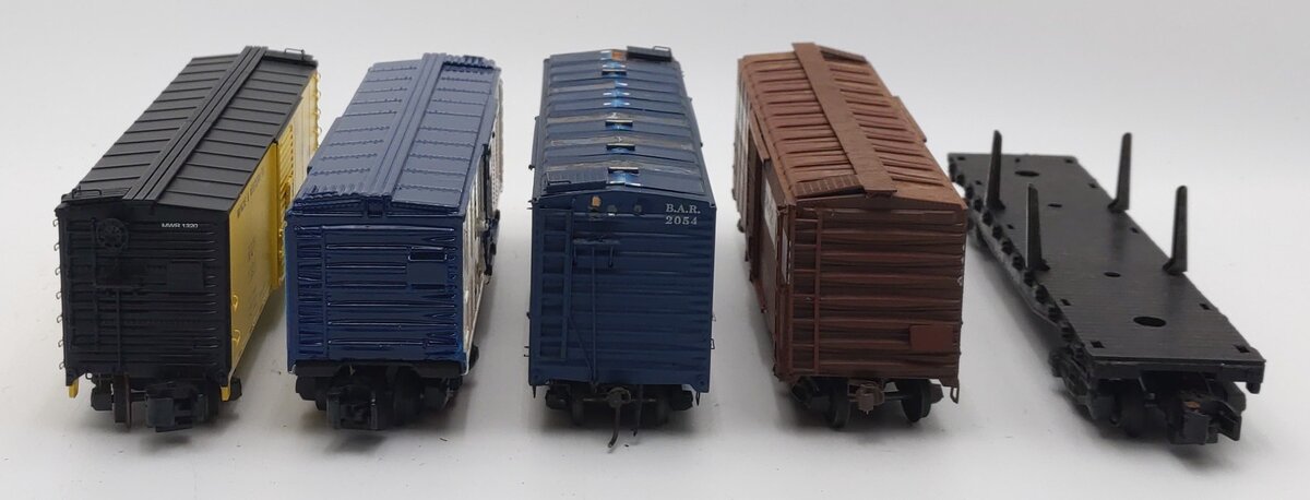 American Flyer/S Helper S Gauge Custom Freight Cars #1320,928,2054,92453 [5] VG