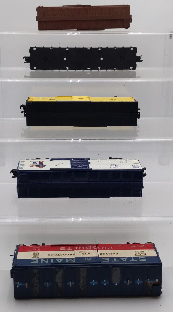 American Flyer/S Helper S Gauge Custom Freight Cars #1320,928,2054,92453 [5] VG