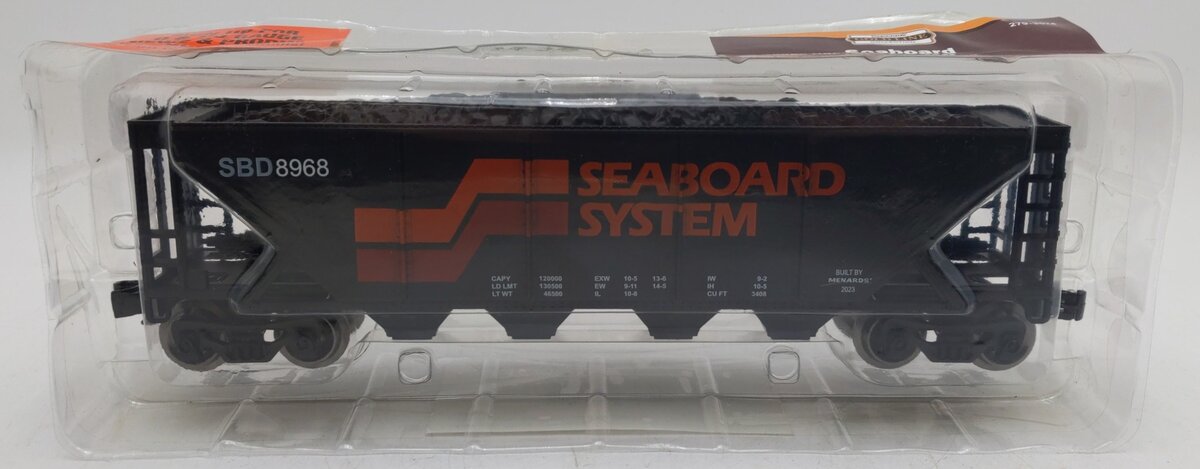 Menards 279-3574 Seaboard Coal Hopper Car #8968 MT/Box