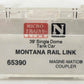 Micro-Trains 06500390 N Montana Rail Link 39' Single Dome Tank Car #100015 EX/Box