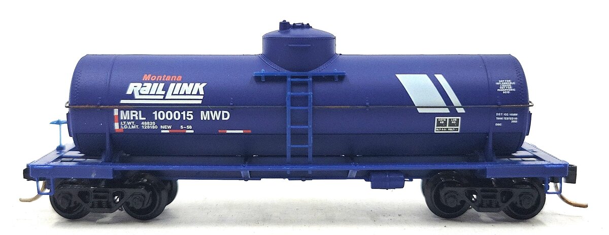 Micro-Trains 06500390 N Montana Rail Link 39' Single Dome Tank Car #100015 EX/Box