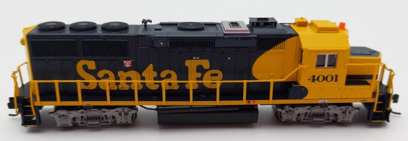 Fox Valley Models 70701 N Scale Santa Fe EMD GP60 Diesel Locomotive #4001 w DCC EX/Box
