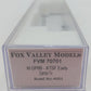 Fox Valley Models 70701 N Scale Santa Fe EMD GP60 Diesel Locomotive #4001 w DCC EX/Box