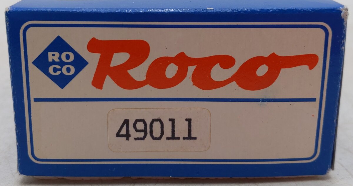 Roco 49011 HO 50' Heavy Duty Flat Cars U.S. Army #756 (Pair of 2) EX/Box