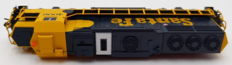 Fox Valley Models 70702 N Scale Santa Fe EMD GP60 Diesel Locomotive #4006 w DCC EX/Box
