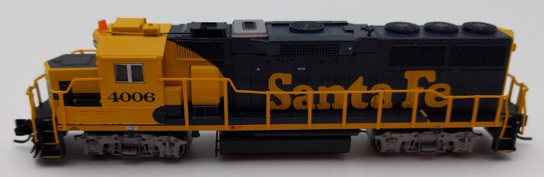 Fox Valley Models 70702 N Scale Santa Fe EMD GP60 Diesel Locomotive #4006 w DCC EX/Box