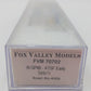 Fox Valley Models 70702 N Scale Santa Fe EMD GP60 Diesel Locomotive #4006 w DCC EX/Box