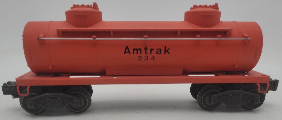 O Gauge Amtrack Custom Painted Tank Car #234