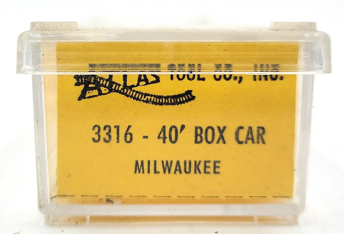 Atlas 3316 N Scale Miilwaukee 40' Plug Door Boxcar LN/Box