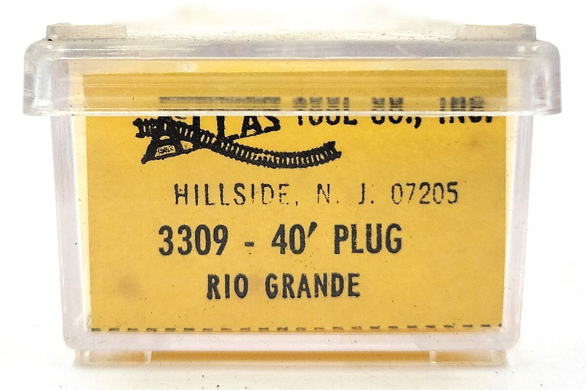 Atlas 3309 N Scale D&RGW 40' Plug Boxcar LN/Box