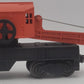 O Gauge Custom Painted Amtrack Crane Car #527