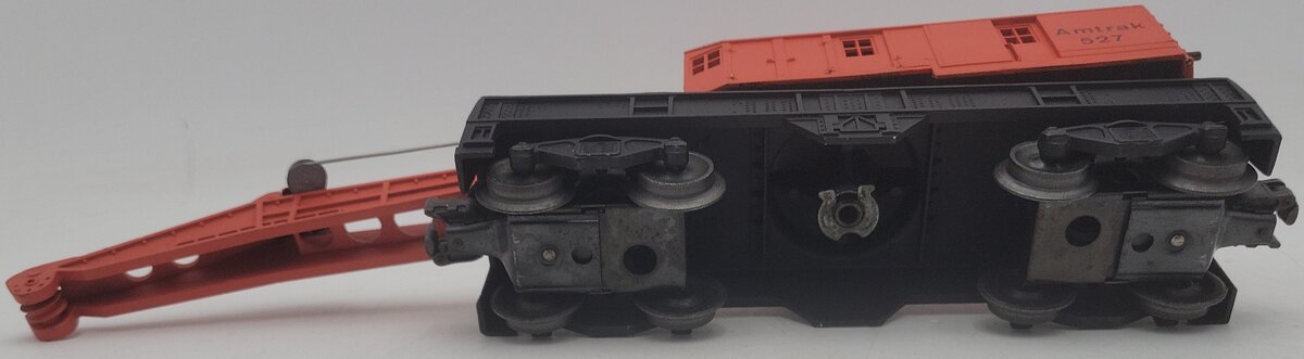 O Gauge Custom Painted Amtrack Crane Car #527