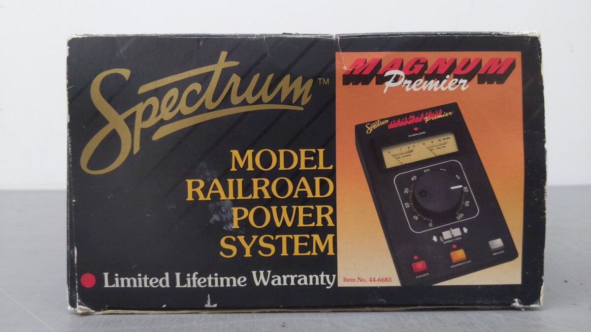 Spectrum 44-6683 Magnum Premier Model Railroad Power System EX/Box