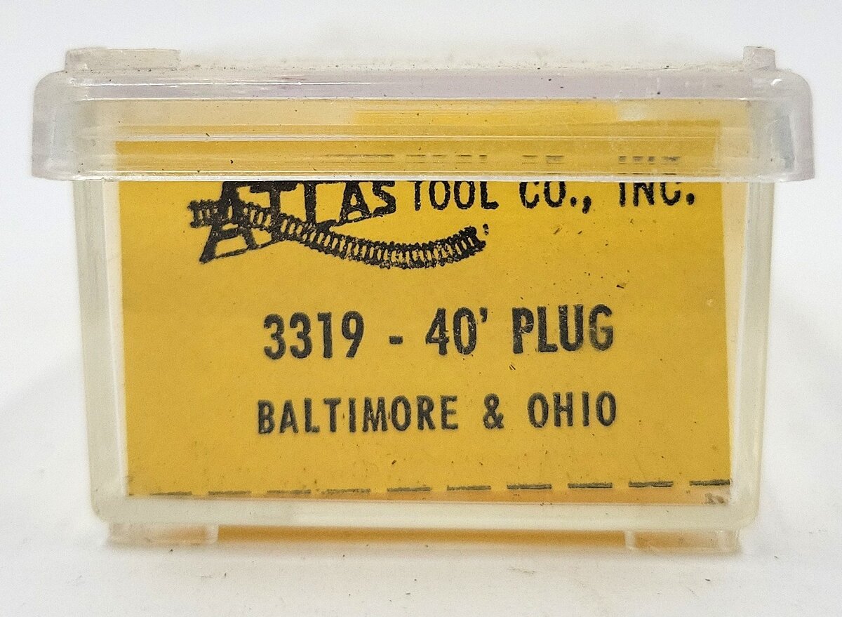 Atlas 3319 N Scale Baltimore & Ohio 40' Standard Boxcar #182396 LN/Box