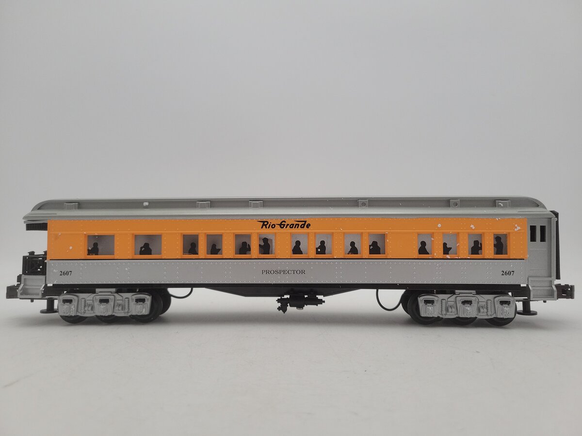 Williams O Gauge Rio Grande "Prospector" Observation Car #2607 VG