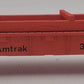 O Gauge Custom Painted Amtrak Flatcar #351
