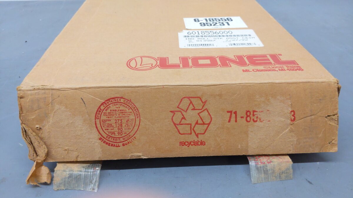 Lionel 6-18556 O Gauge Sears Chicago & Illinois Midland Freight 4-Car Set LN/Box