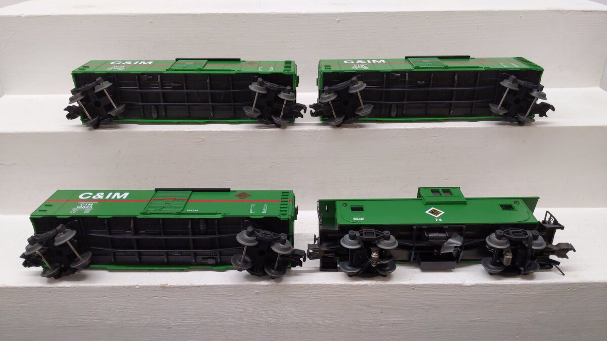 Lionel 6-18556 O Gauge Sears Chicago & Illinois Midland Freight 4-Car Set LN/Box