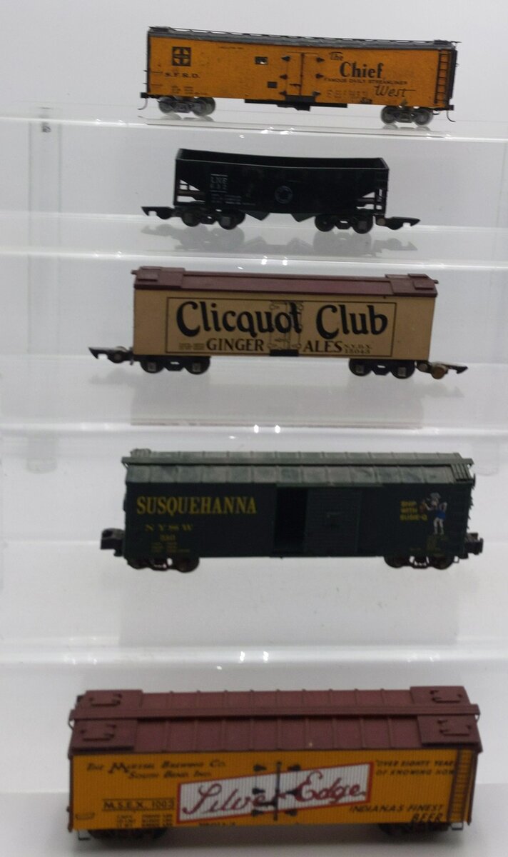 American Flyer/S-Helper S Gauge Custom Freight Cars #510,15043,1003,632 [5] VG