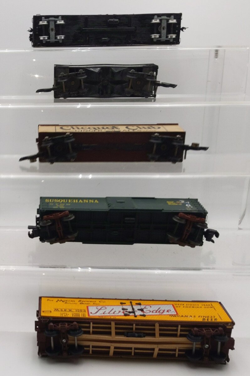 American Flyer/S-Helper S Gauge Custom Freight Cars #510,15043,1003,632 [5] VG