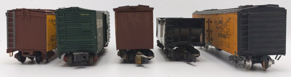 American Flyer/S-Helper S Gauge Custom Freight Cars #510,15043,1003,632 [5] VG