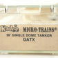 Micro-Trains 06500190 N Diamond Chemicals 39' Single Dome Tank Car #71574 LN/Box