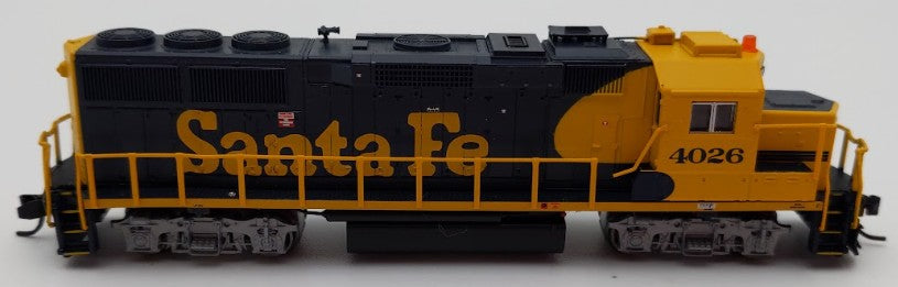 Fox Valley Models 70752 N Scale Santa Fe EMD GP60 Diesel Locomotive #4026 w DCC/Box