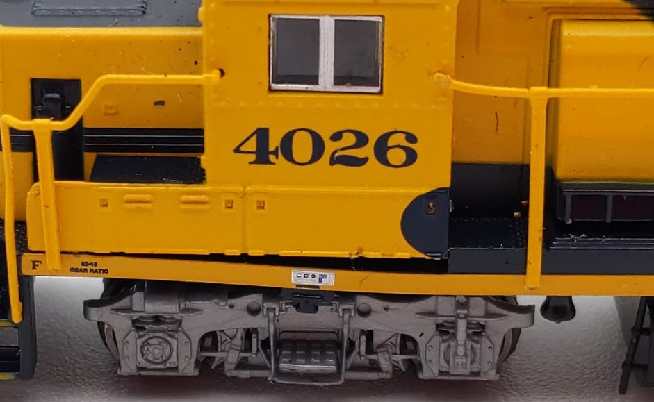 Fox Valley Models 70752 N Scale Santa Fe EMD GP60 Diesel Locomotive #4026 w DCC/Box