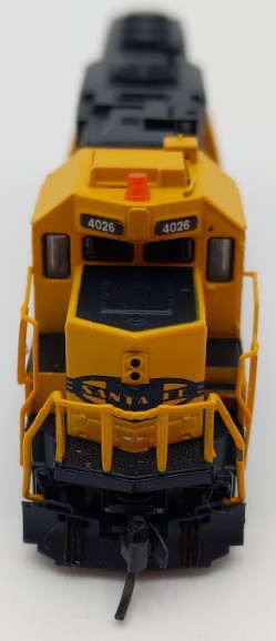 Fox Valley Models 70752 N Scale Santa Fe EMD GP60 Diesel Locomotive #4026 w DCC/Box