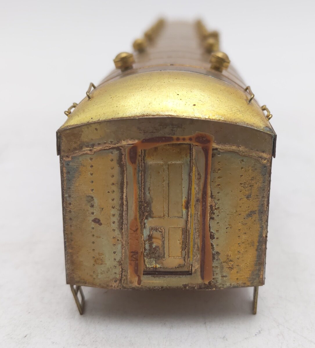 Ken Kidder 213 HO Brass Harriman 60 Foot Baggage Car Shell and Frame VG/Box