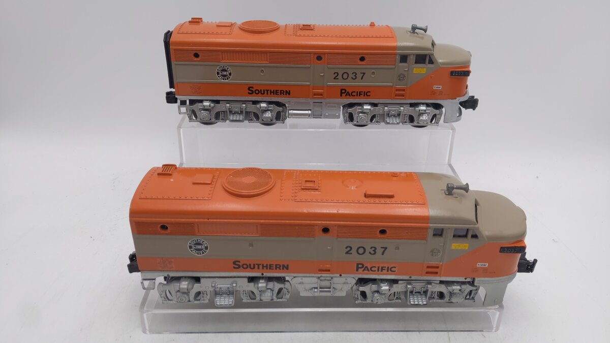 O Gauge CUSTOM Sothern Pacific AA Diesel Locomotives #2037