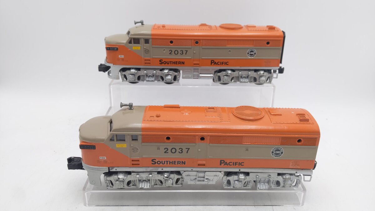 O Gauge CUSTOM Sothern Pacific AA Diesel Locomotives #2037