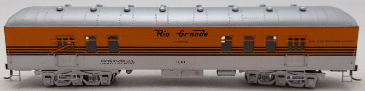 Roundhouse 86513 HO Rio Grande "Pikes Peak" Arch-roof Dining Car #804 EX/Box