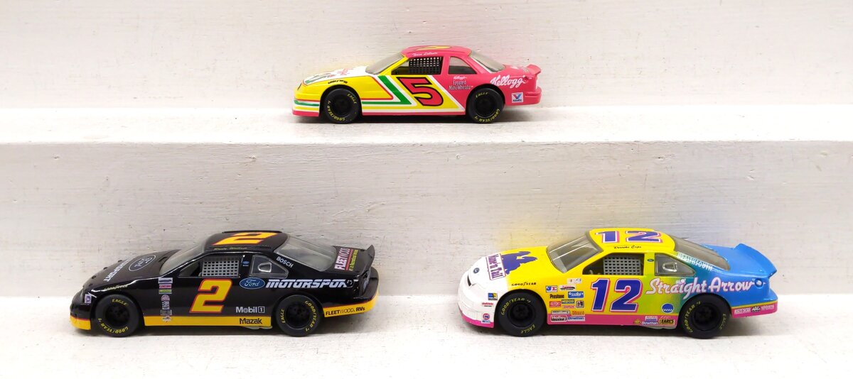 Racing Champions 1:24 Diecast Assorted NASCAR Racing Cars [3] EX