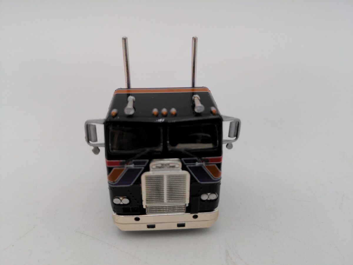 Athearn 91906 HO Scale Blue & Purple Freightliner Semi-Truck VG/Box