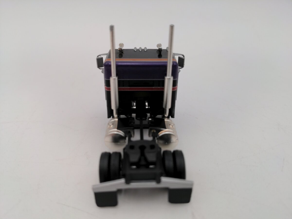 Athearn 91906 HO Scale Blue & Purple Freightliner Semi-Truck VG/Box