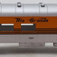 Roundhouse 86553 HO Rio Grande Arch Roof Combination Car #729 EX/Box