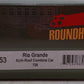 Roundhouse 86553 HO Rio Grande Arch Roof Combination Car #729 EX/Box